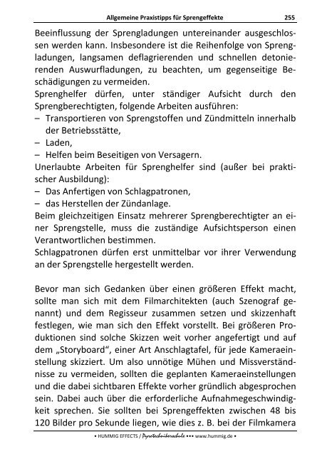 Lehrbuch zum Sonderlehrgang Pyrotechnik - Pyrotechnikerschule ...