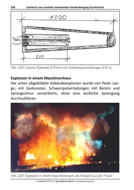 Lehrbuch zum Sonderlehrgang Pyrotechnik - Pyrotechnikerschule ...