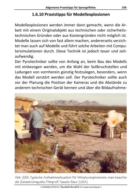 Lehrbuch zum Sonderlehrgang Pyrotechnik - Pyrotechnikerschule ...