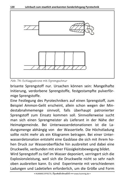 Lehrbuch zum Sonderlehrgang Pyrotechnik - Pyrotechnikerschule ...