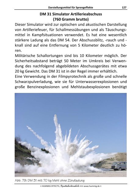 Lehrbuch zum Sonderlehrgang Pyrotechnik - Pyrotechnikerschule ...