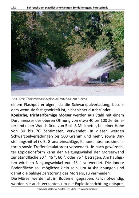 Lehrbuch zum Sonderlehrgang Pyrotechnik - Pyrotechnikerschule ...