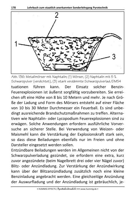 Lehrbuch zum Sonderlehrgang Pyrotechnik - Pyrotechnikerschule ...