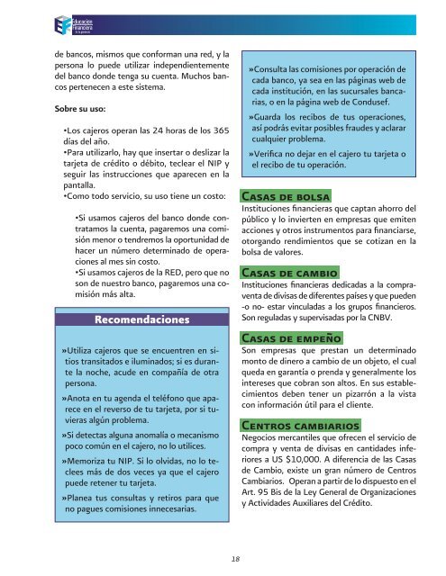 ABC de educaciÃ³n Financiera - Condusef