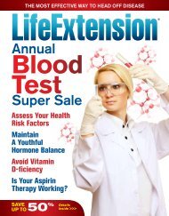 Annual Blood Test - Life Extension