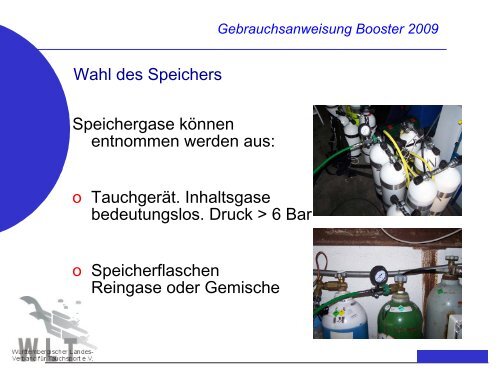 Gebrauchsanweisung Booster 2009 - WLT