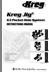 K3 Instruction Manual.indd - Rockler.com