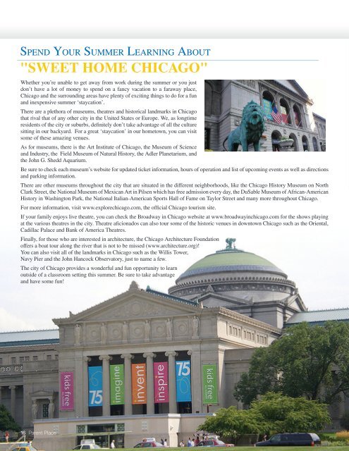 Summer 2012 Issue - De La Salle Institute