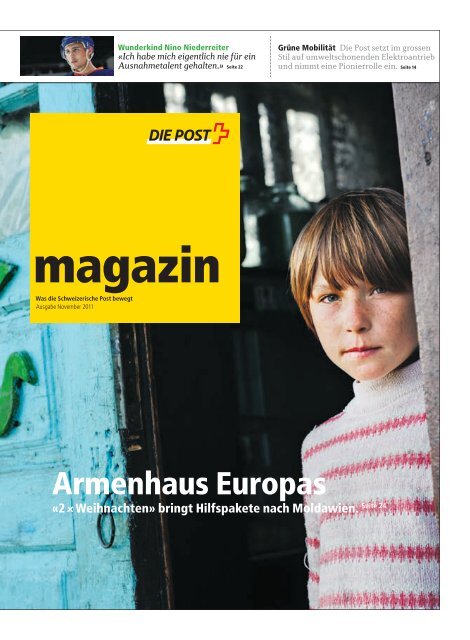 magazin - Ausgabe November 2011 - Postauto