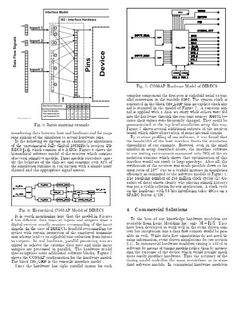 Hardware \in the Loop" Simulation with COSSAP: Closing the ... - ICE