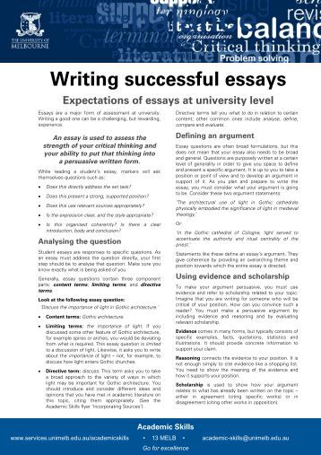 essay about successful student essay about successful student
