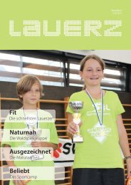 Schnellster Lauerzer 2013 - Gemeinde Lauerz