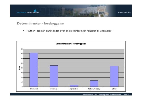 KlimaÃ¦ndringer, planlÃ¦gning og miljÃ¸vurdering af Prof. Lone ...