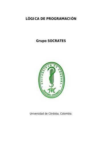 LÓGICA DE PROGRAMACIÓN Grupo SOCRATES
