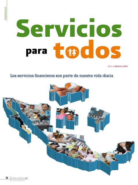 Los servicios financieros son parte de nuestra vida diaria - Condusef