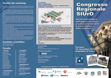 Congresso Regionale SIUrO - Azienda Ospedaliera S. Anna