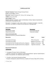 CURRICULUM VITAE Nombre Completo: Esteban Enrique Puentes ...