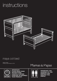 Maya Cot Bed - Mamas & Papas