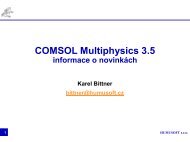 COMSOL Multiphysics 3.5 - Humusoft