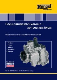 260.7 KByte, PDF - Hengst GmbH & Co. KG