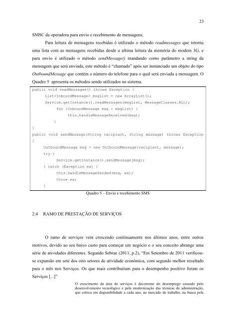 Sistema de Controle para Empresa Prestadora de ServiÃ§o utilizando ...