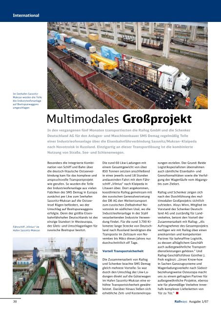 PDF herunterladen - DB Schenker Rail