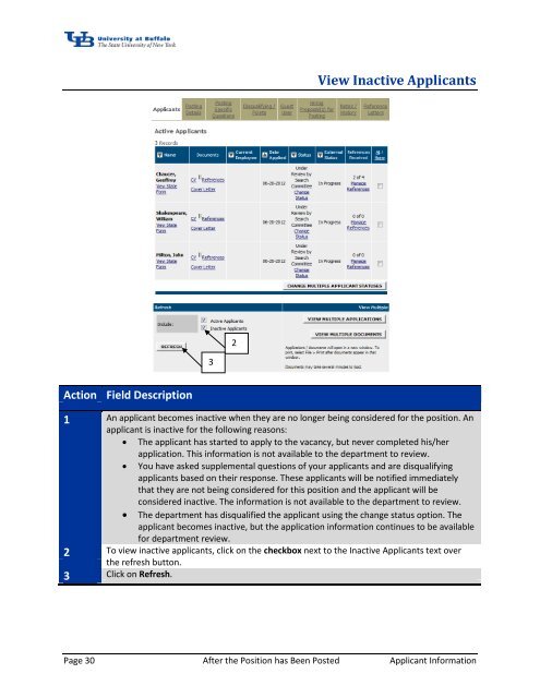 After the Position has Been Posted - University at Buffalo Human ...