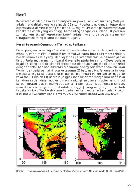 Keadaan Laut Perairan Semenanjung Malaysia ... - seafdec.org.my