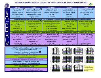 King Lab Lunch Menu 11-12 Final.pdf - District 65