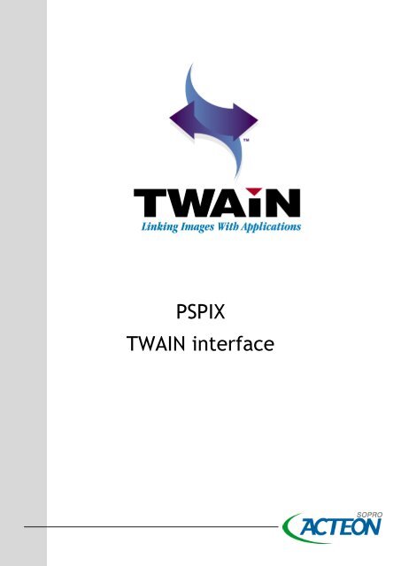Pspix Twain Interface Sopro Imaging Update Center