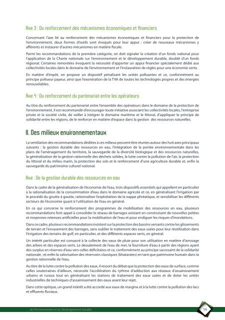 Rapport opÃ©rationnalisation charte - DÃ©partement de l'environnement