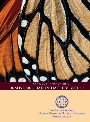 Annual Report Fiscal Year 2011/2012 - Human Frontier Science ...