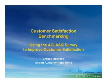 Customer Satisfaction Benchmarking