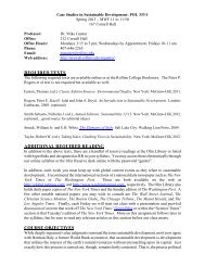 Syllabus - MyWeb - Rollins College