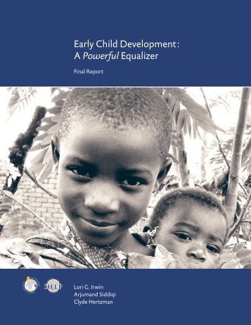 Early Child Development - World Health Organization