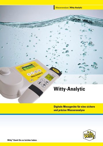Witty-Analytic S - Witty Chemie GmbH & Co. KG