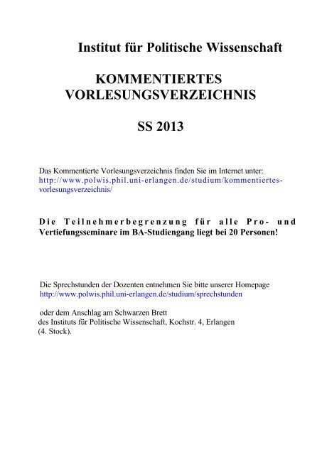 PDF, 159 kB - Institut fÃ¼r Politische Wissenschaft