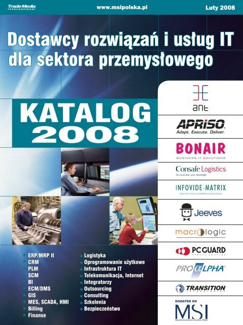 Dostawcy rozwiÃ„Â…zaÃ…Â„ i usÃ…Â‚ug IT dla sektora ... - MSI Polska