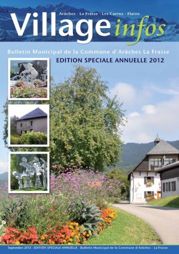 bulletin municipal Ã©dition spÃ©ciale annuelle 2012 - Commune d ...