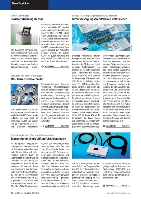 PDF-Ausgabe herunterladen (21.4 MB) - elektronik industrie