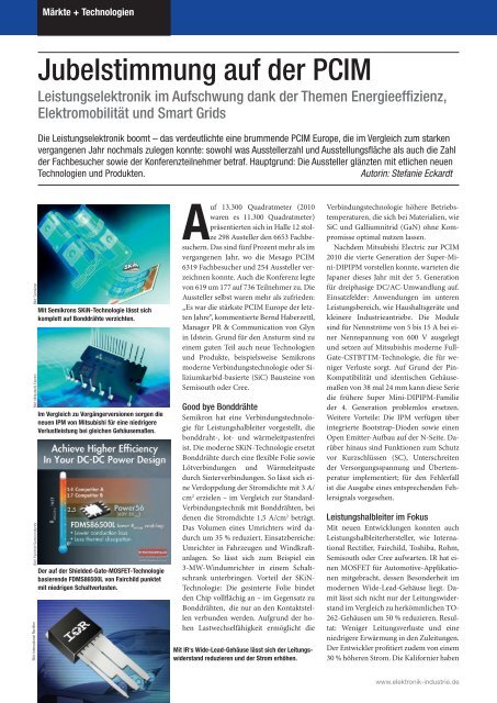 PDF-Ausgabe herunterladen (21.4 MB) - elektronik industrie