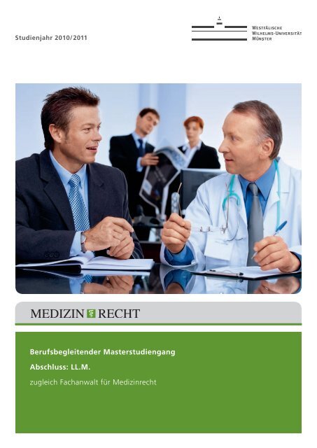 Medizinrecht: Master of Laws (LL.M.) - JurGrad