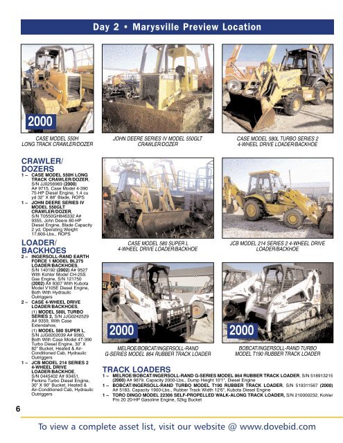 Bobcat Brochure