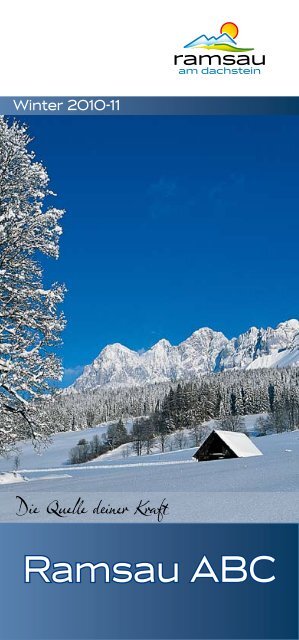 Ramsau ABC - Ramsau am Dachstein