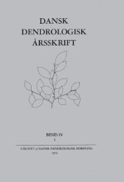 Volume 4,1 (1974) - Dansk Dendrologisk Forening