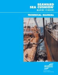 SEA CUSHION Marine Fenders - JH Menge & Co