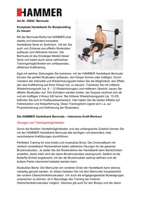 Profi-Infos zum Produkt - Hammer