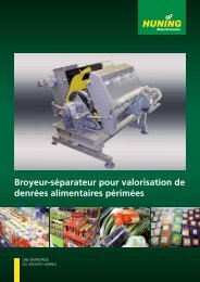 Broyeur-sÃ©parateur pour valorisation de denrÃ©es alimentaires ...