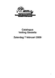 Catalogus Veiling Gestella Zaterdag 7 februari 2009 - Erfgoedblog