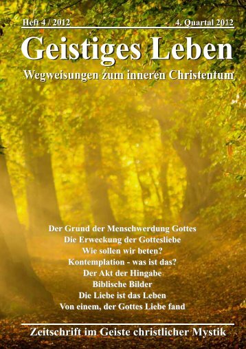 GL 4/2012 - der Lorber-Gesellschaft eV